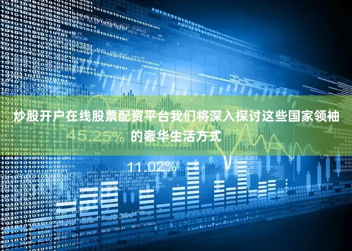 炒股开户在线股票配资平台我们将深入探讨这些国家领袖的奢华生活方式