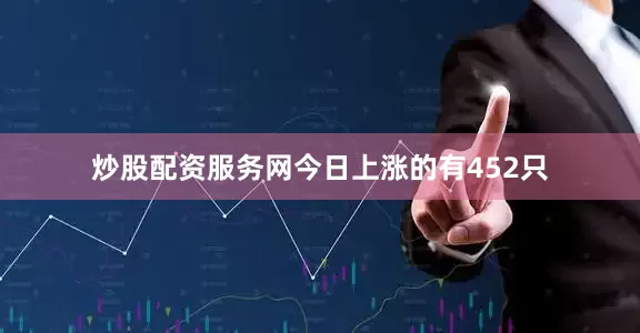 炒股配资服务网今日上涨的有452只
