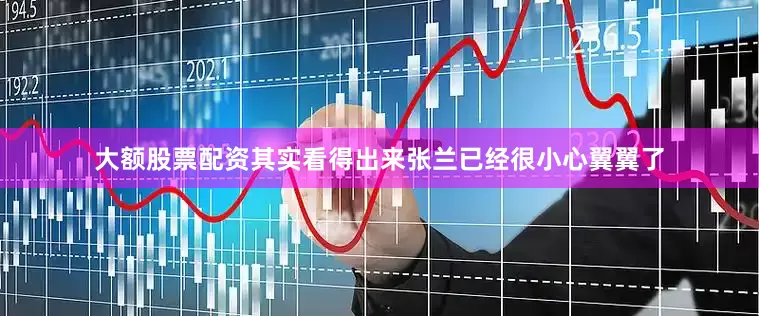 大额股票配资其实看得出来张兰已经很小心翼翼了