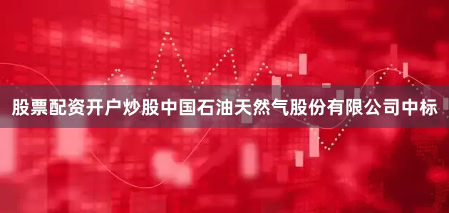 股票配资开户炒股中国石油天然气股份有限公司中标
